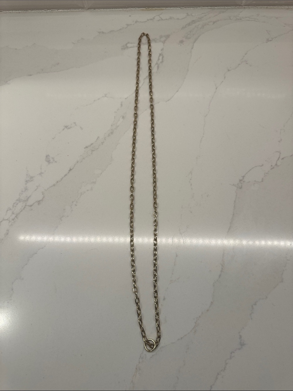 Delicate Silver Rope Chain Necklace - Classic Women's Jewelry